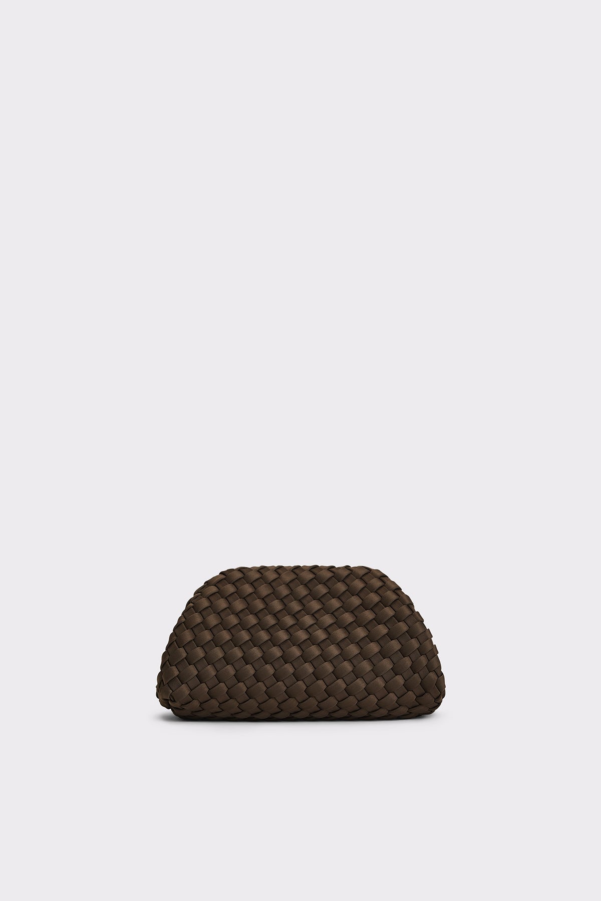 MARREA Pouch Mini gevlochten neopreen Espresso Yourself