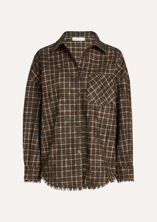 Circle of Trust Carly geruite overshirt