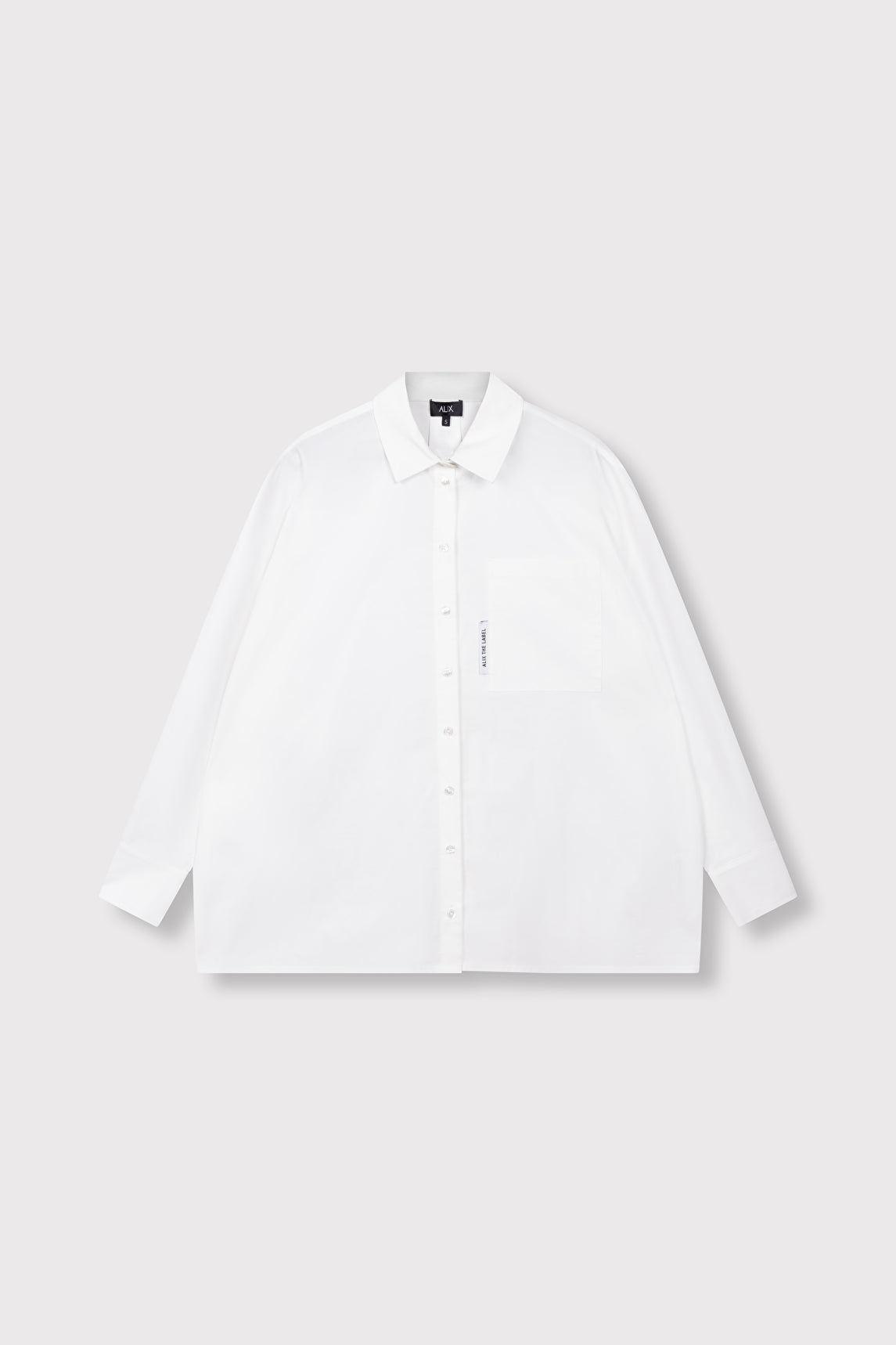 LADIES WOVEN OVERSIZED BLOUSE