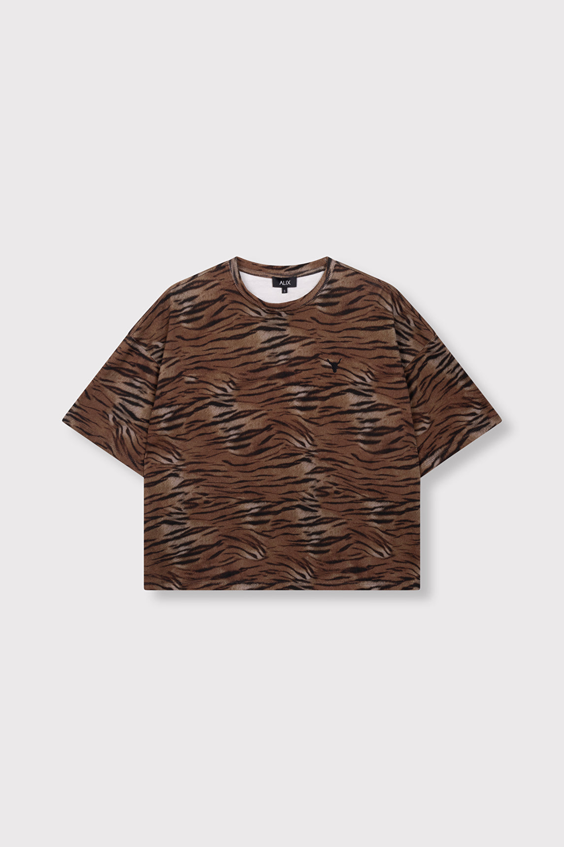 LADIES KNITTED TIGER T-SHIRT