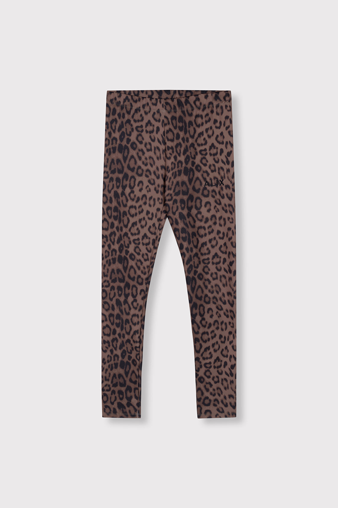 LADIES KNITTED LEOPARD LEGGING