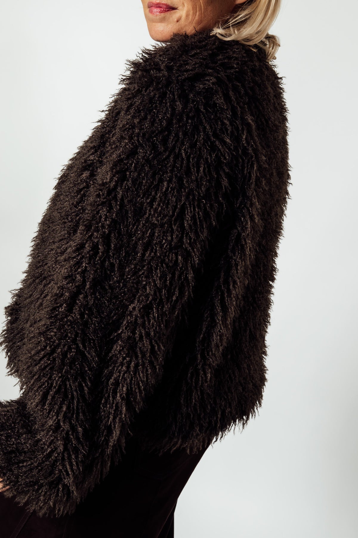 LAGOTTO CROP FUR JACKET