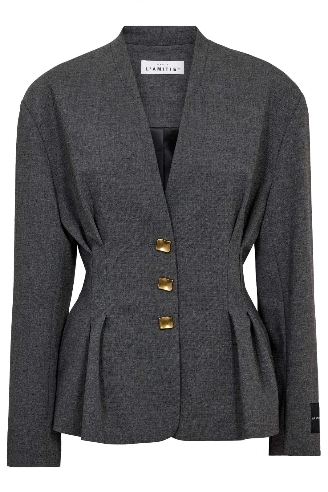 ENNA WAIST PLEAT BLAZER