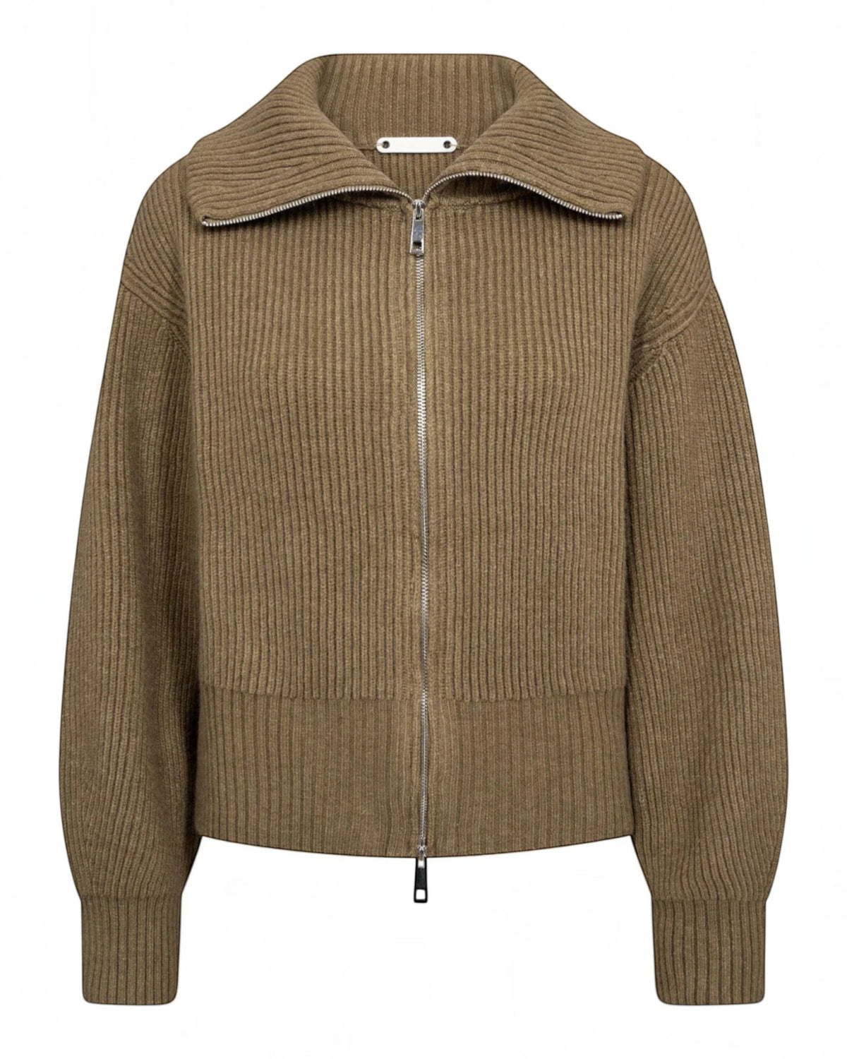 ROWCC ZIP KNIT CARDIGAN