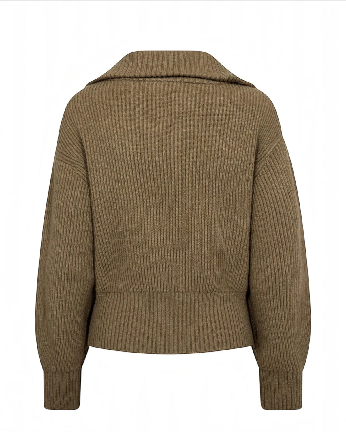 ROWCC ZIP KNIT CARDIGAN