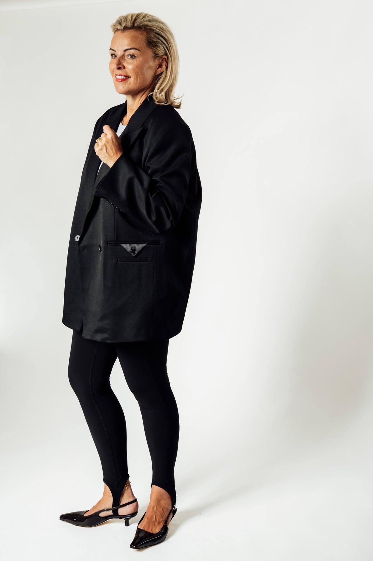 HERSKIND Ringo zwarte legging met voetbandjes