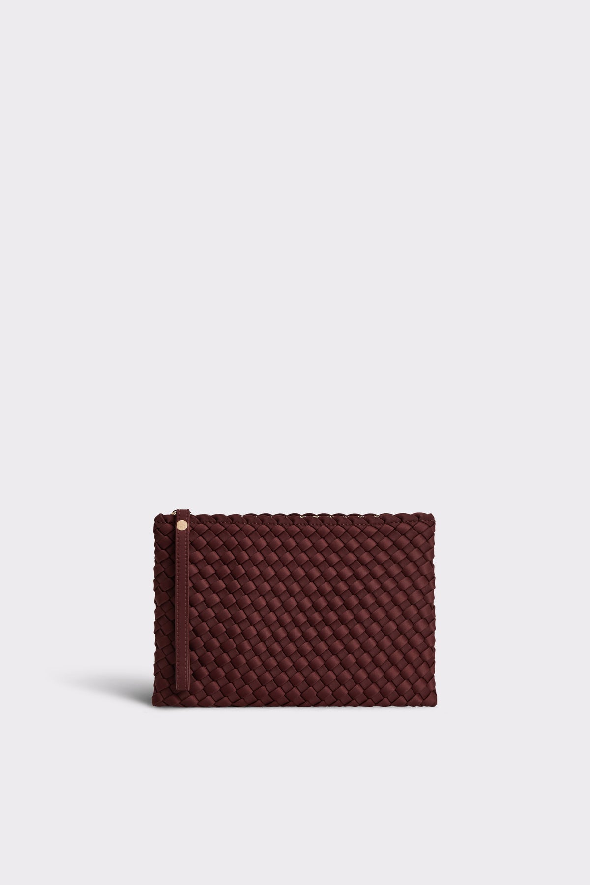 MARREA Clutch gevlochten neopreen Inkberry