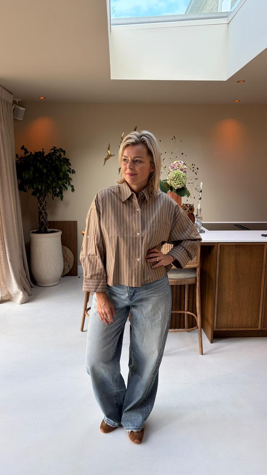 Circle of Trust Blair gestreepte blouse