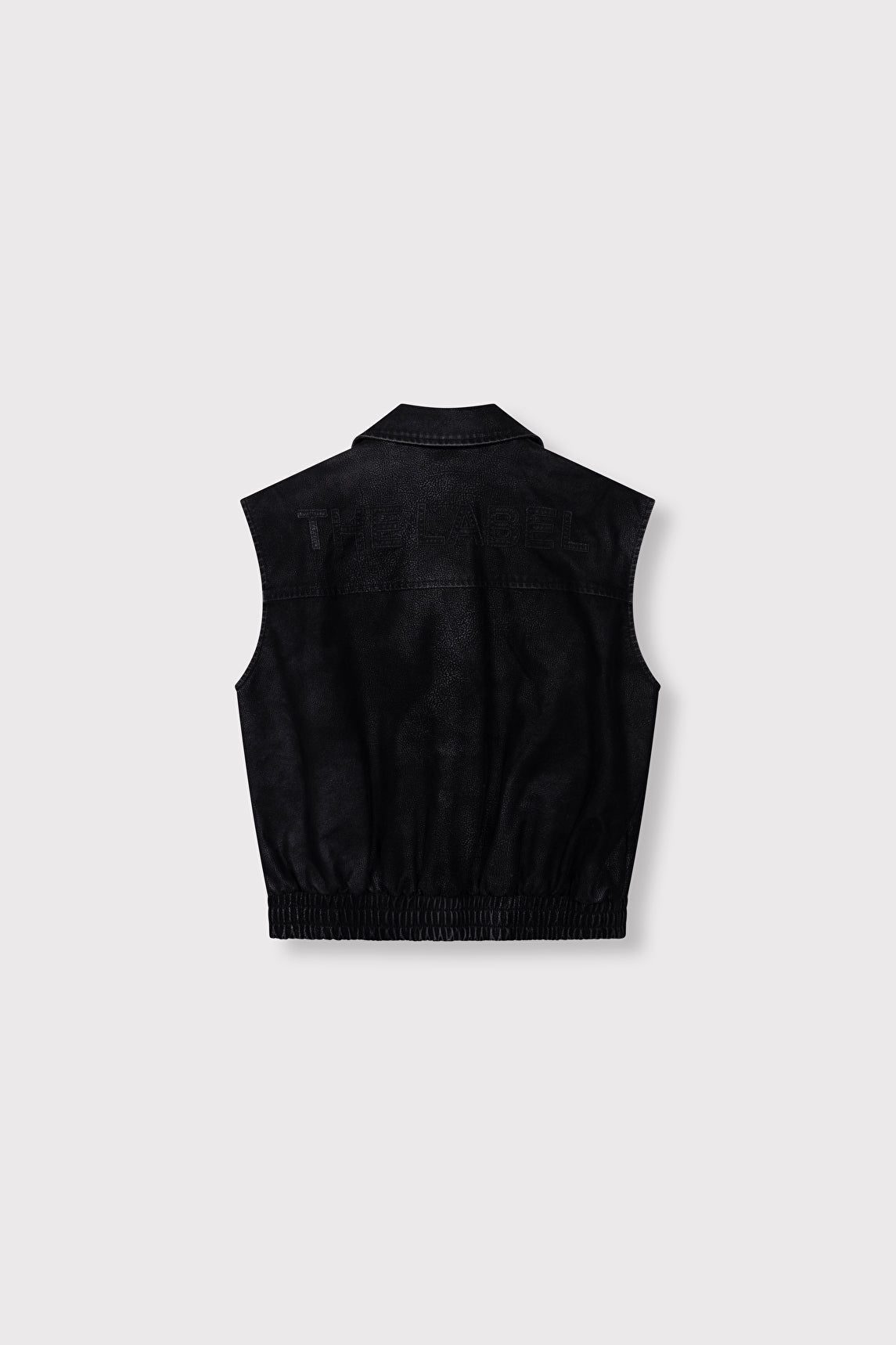 LADIES WOVEN FAUX SUEDE BIKER JACKET