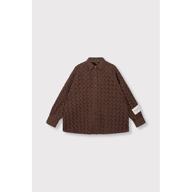LADIES WOVEN PLEATED BLOUSE