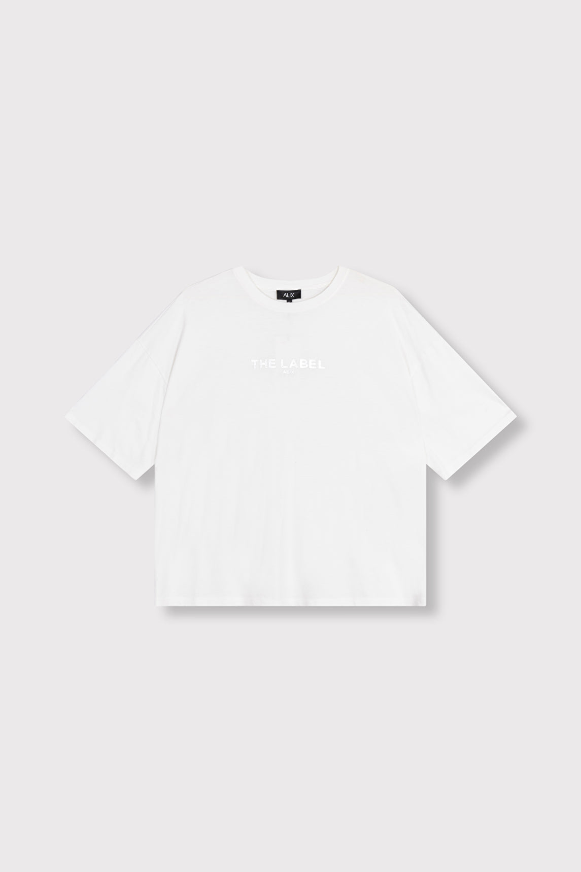 LADIES KNITTED THE LABEL T-SHIRT