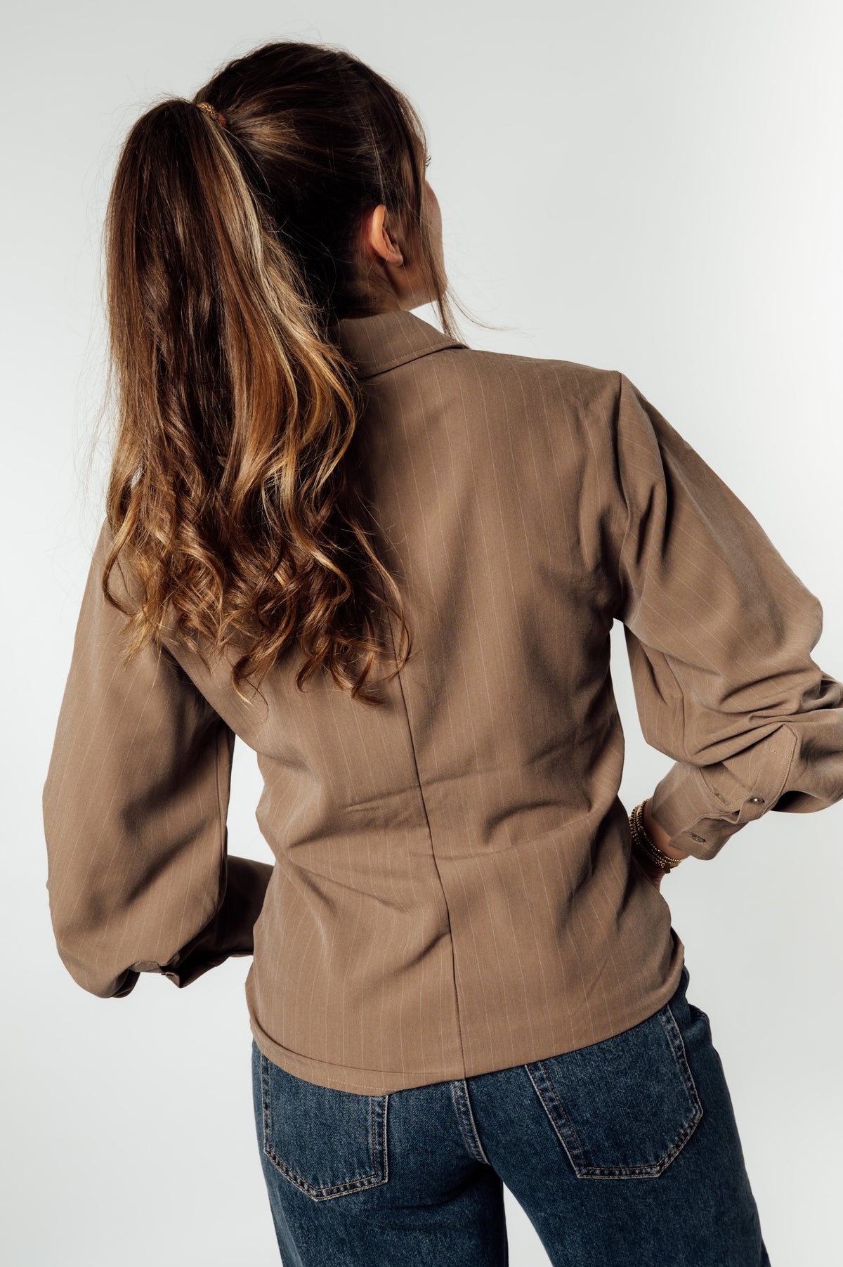 LYVIACC ASYM PIN SHIRT
